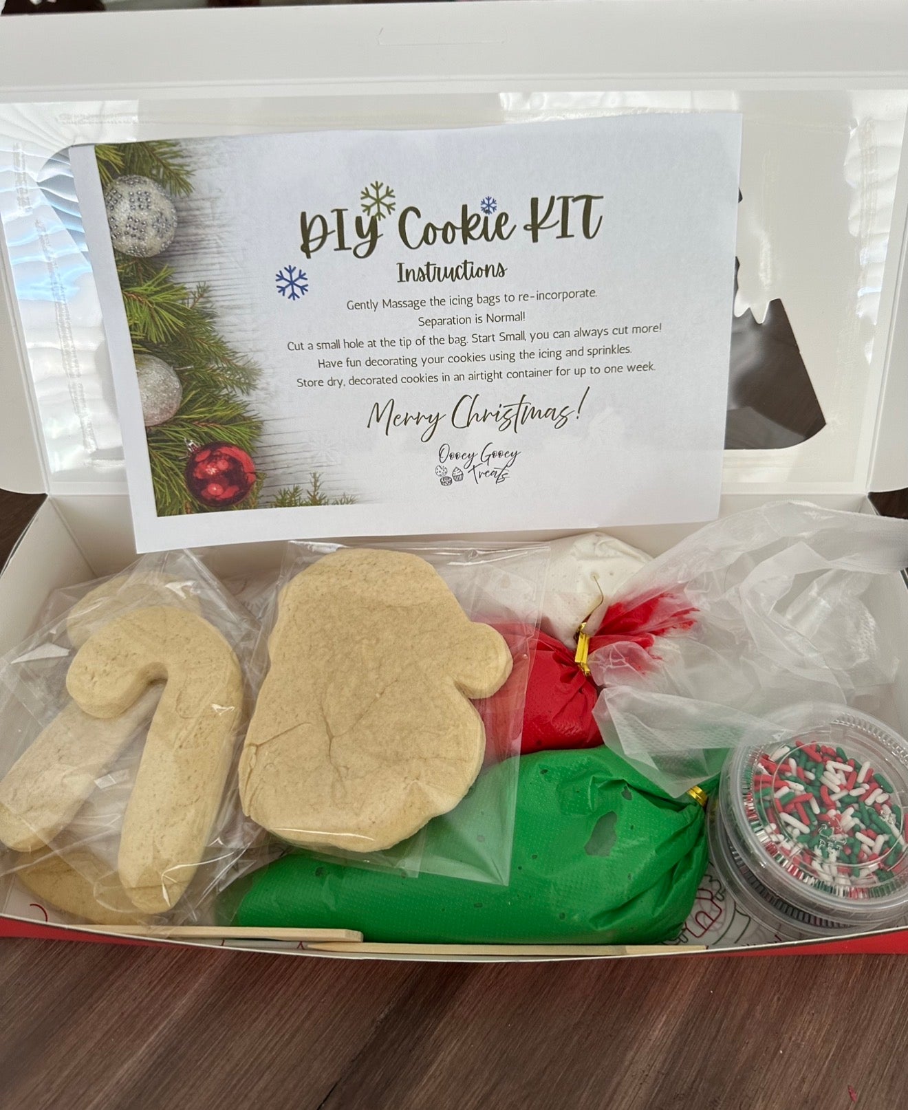DIY Christmas Cookie Kits