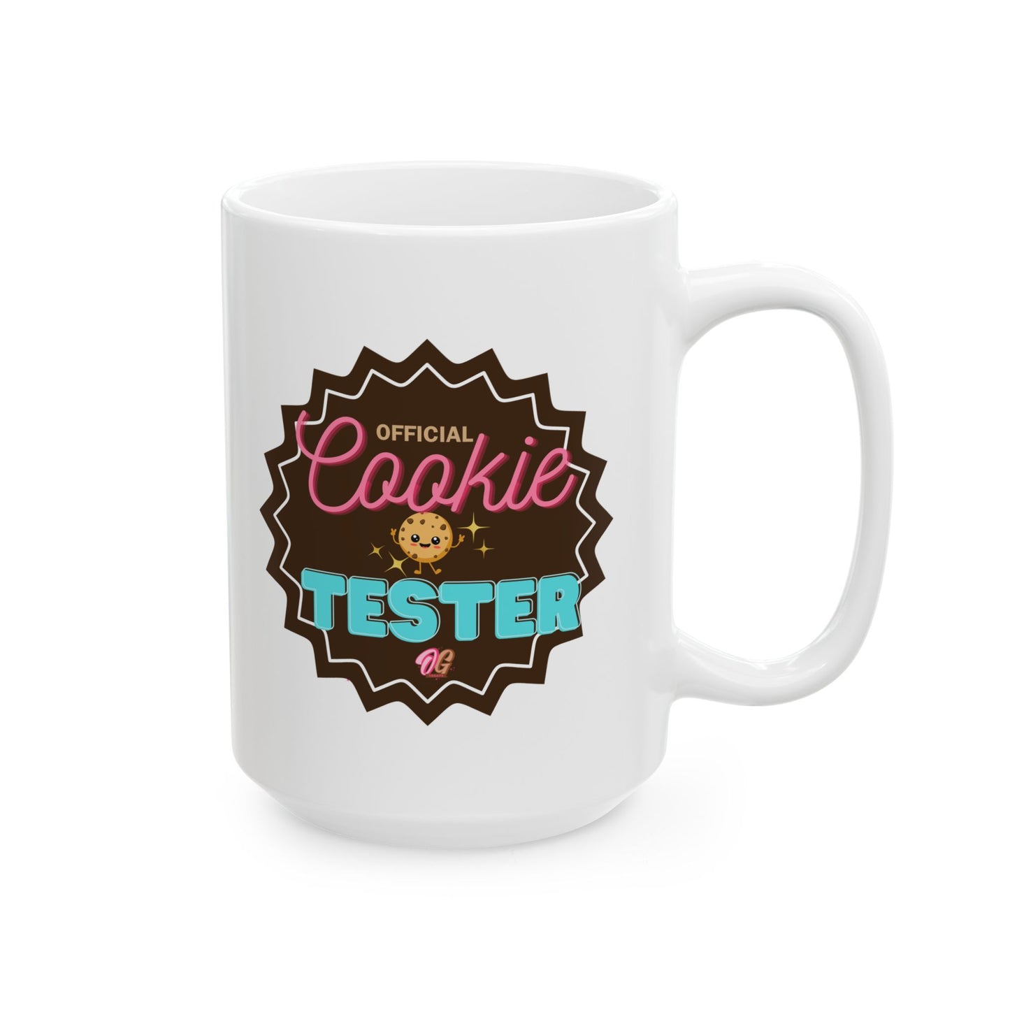 Cute Ceramic Mug - Bright Home Decor, Gift for Coffee Lovers, Fun Personalized Gift, Office Mug, Tea Drinkware