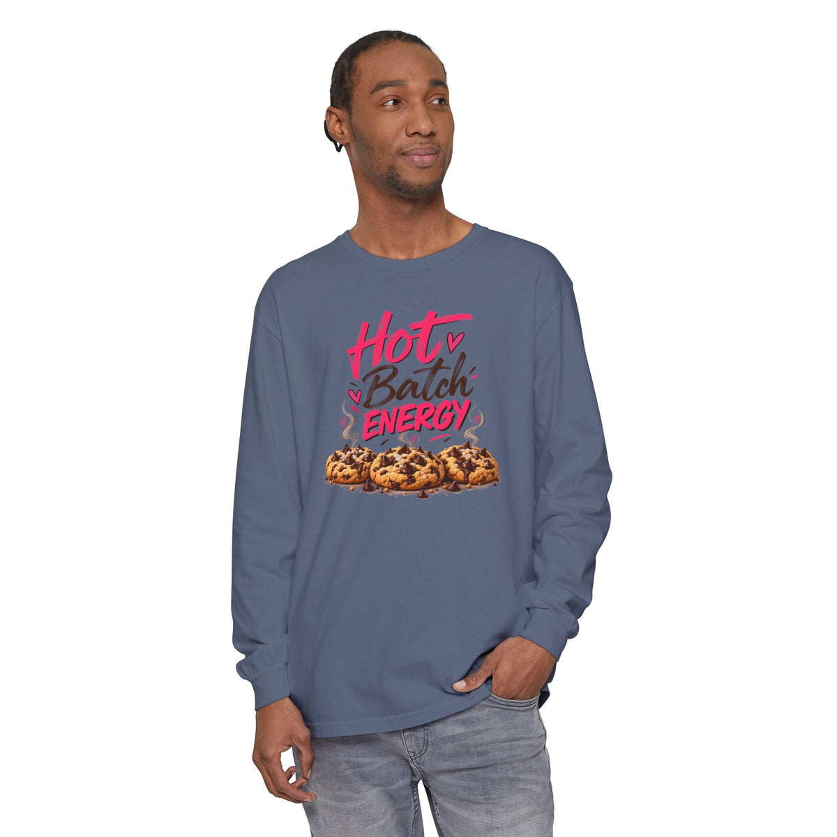 Hot Batch Energy - Comfort Colors Long Sleeve Tee