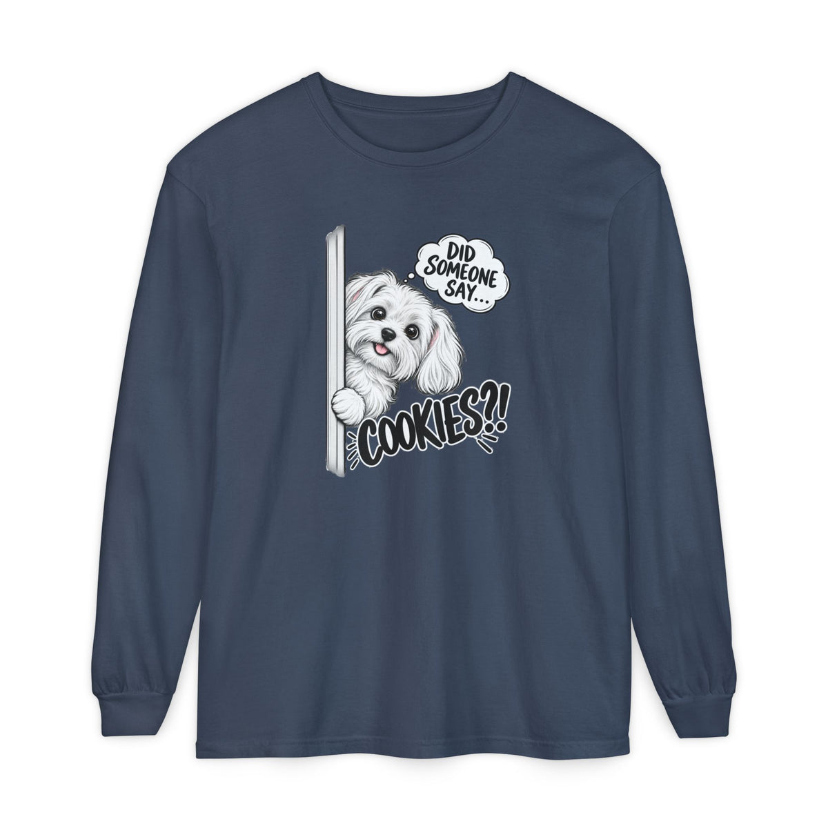 Cookies?! - Comfort Colors Long Sleeve Tee