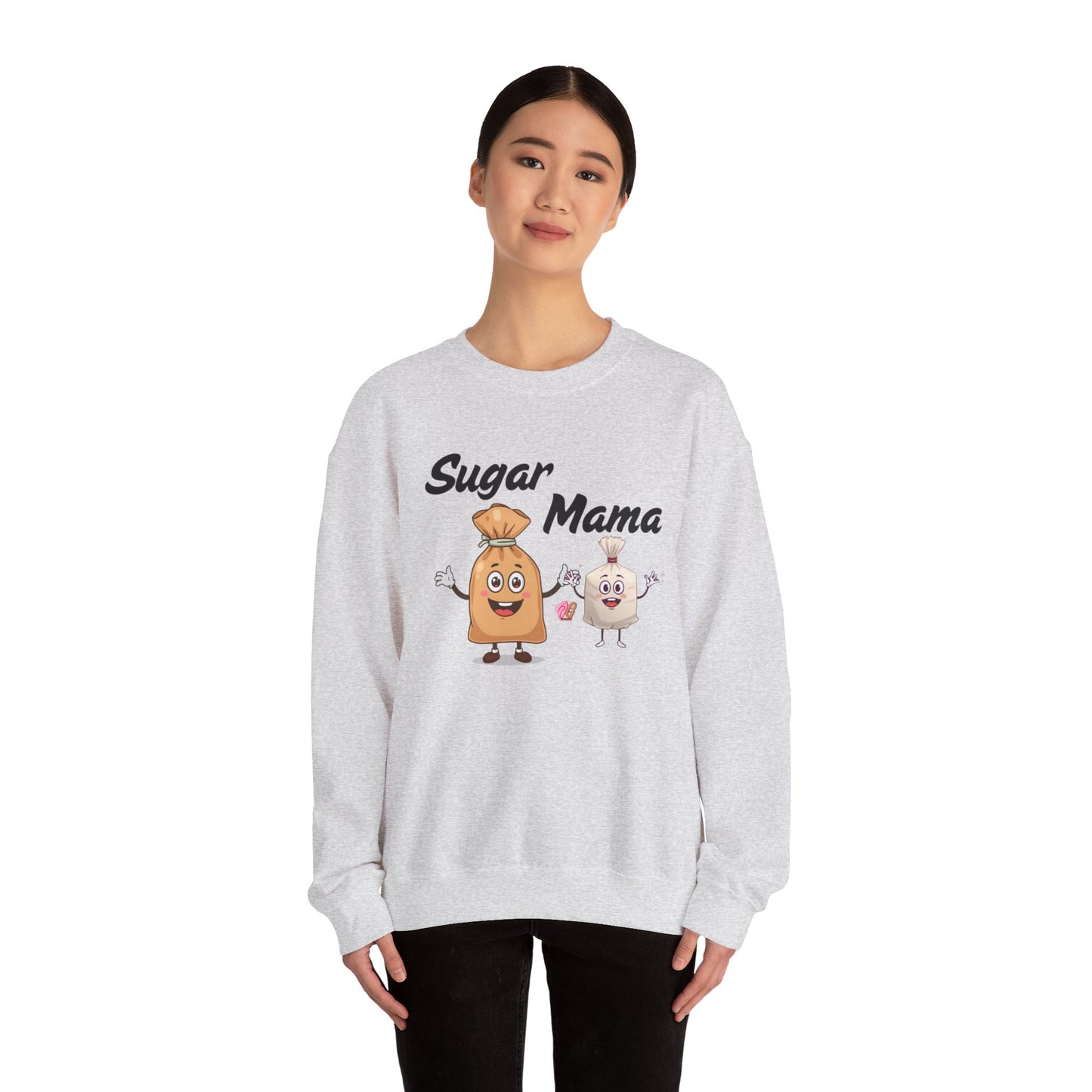 Sugar Mama Unisex Sweatshirt, Foodie Gift, Cute Sweatshirt, Mother's Day Gift, Fun Casual Wear, Everyday Comfort
