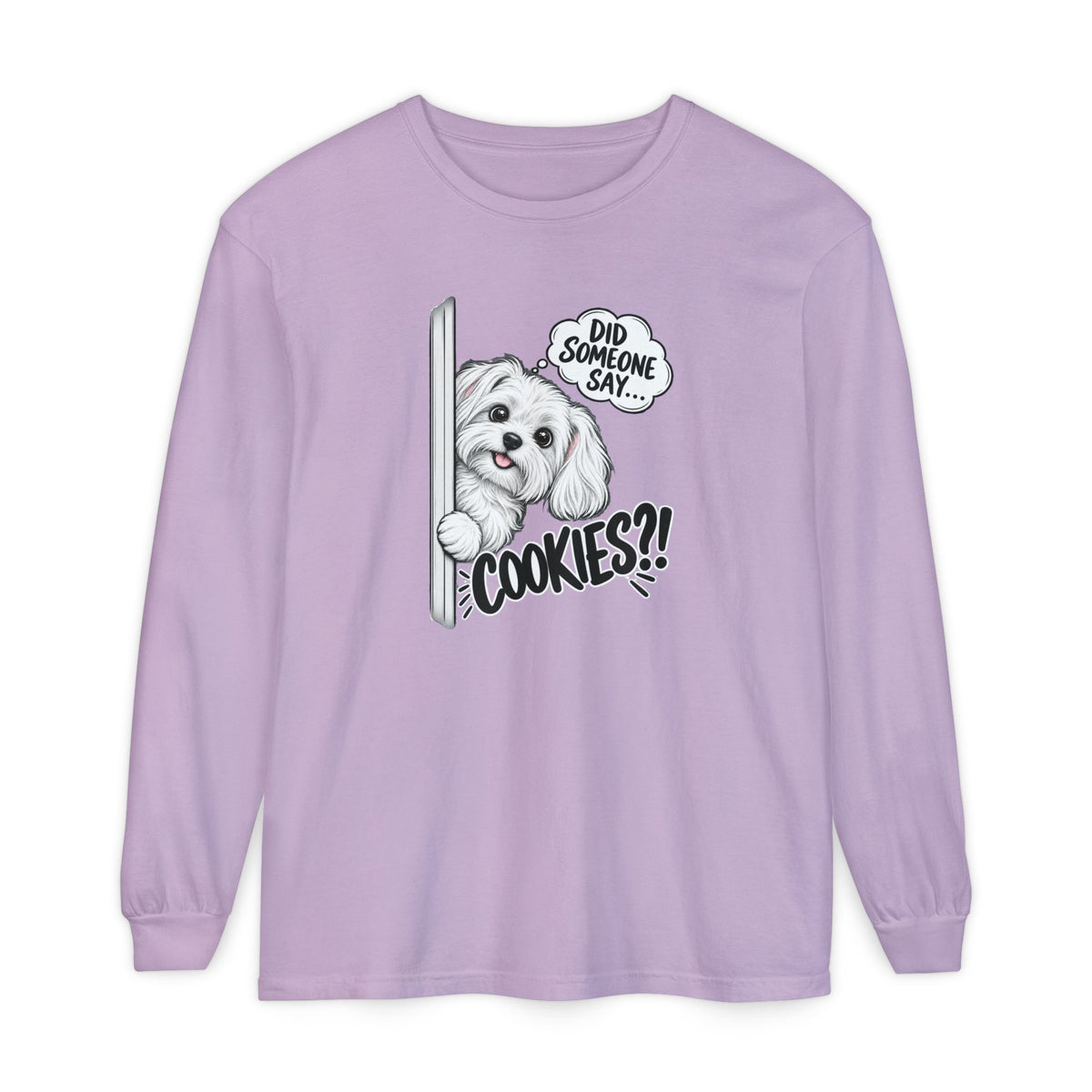 Cookies?! - Comfort Colors Long Sleeve Tee