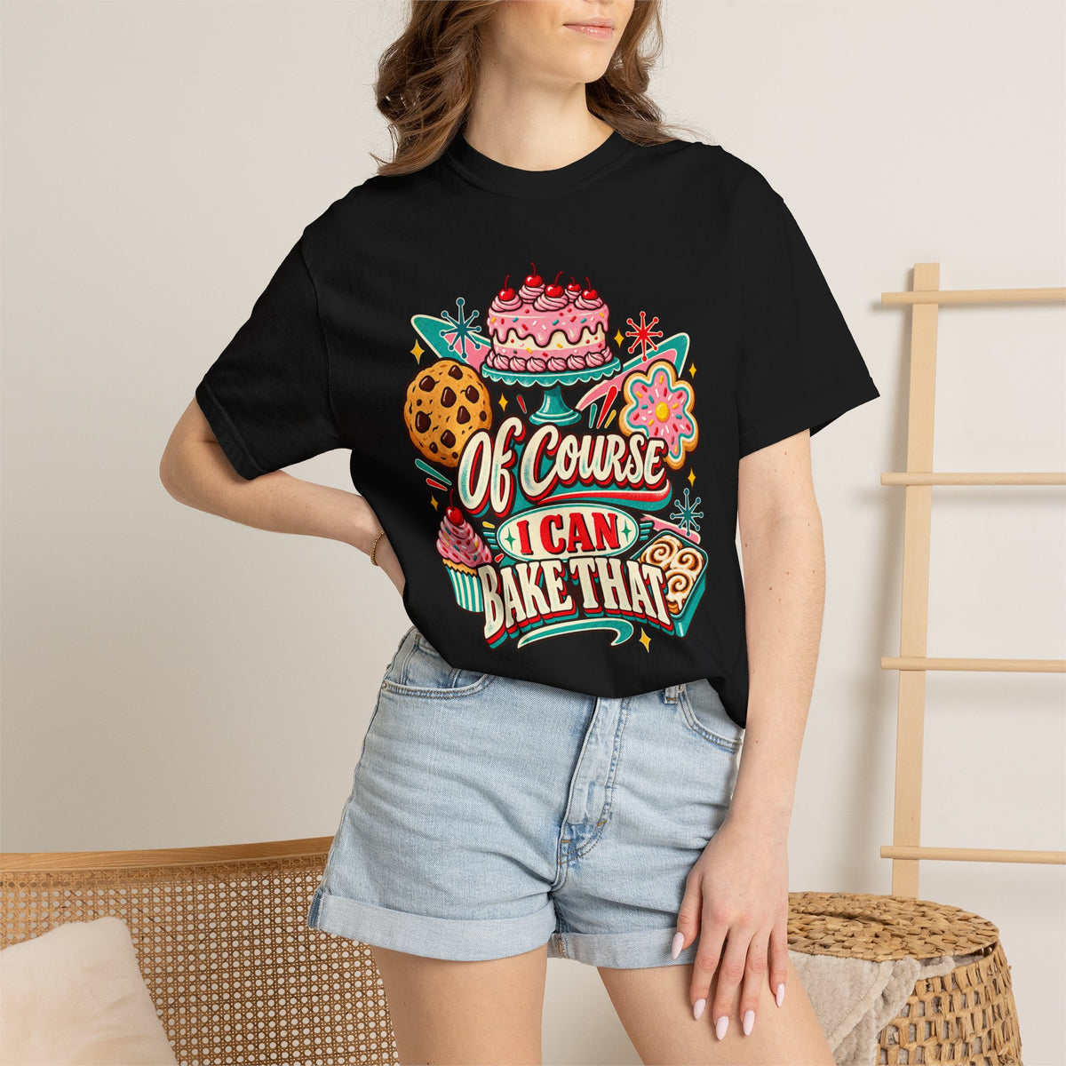 Of Course I Can Bake That - Comfort Colors Tee
