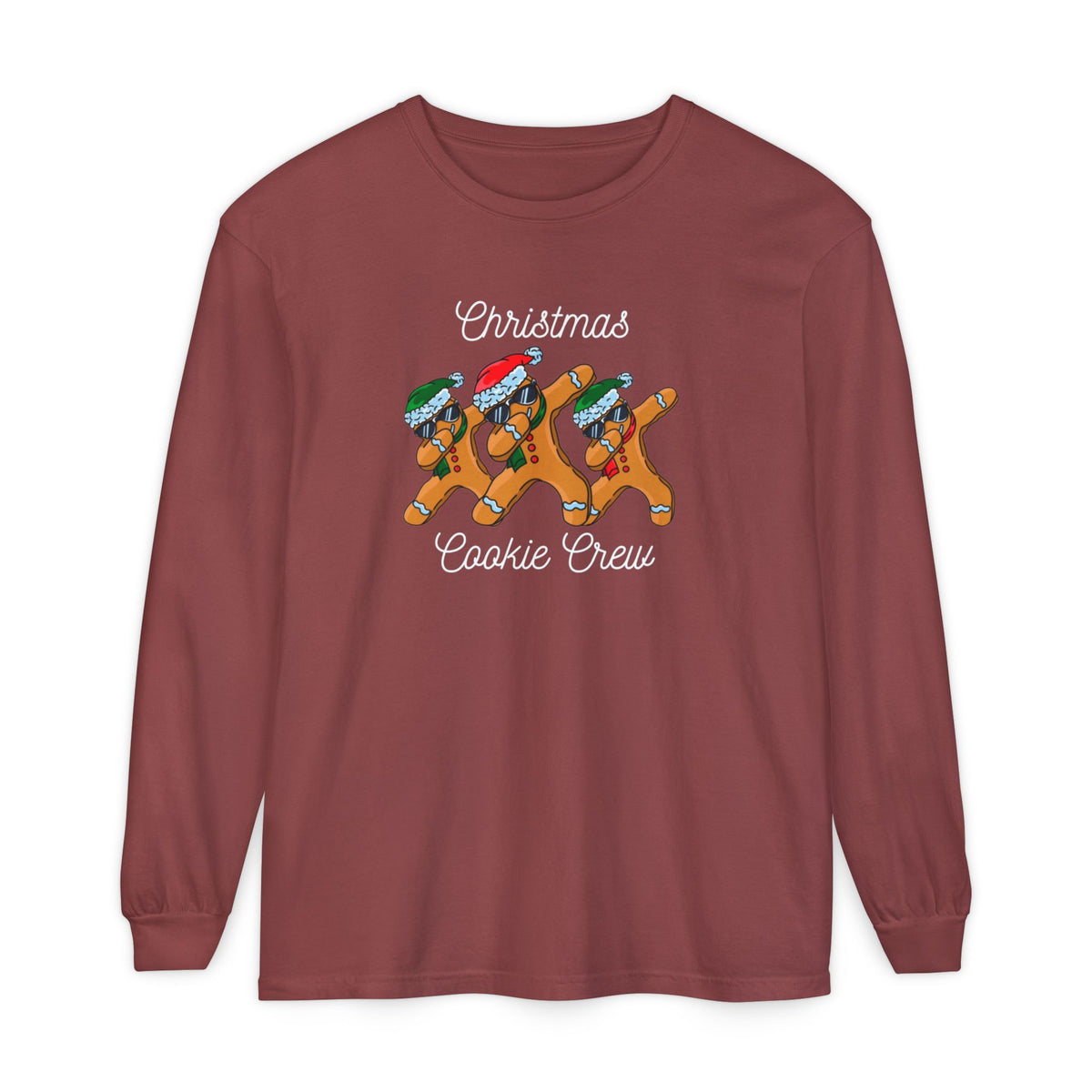 Christmas Cookie Crew - Comfort Colors Long Sleeve Tee
