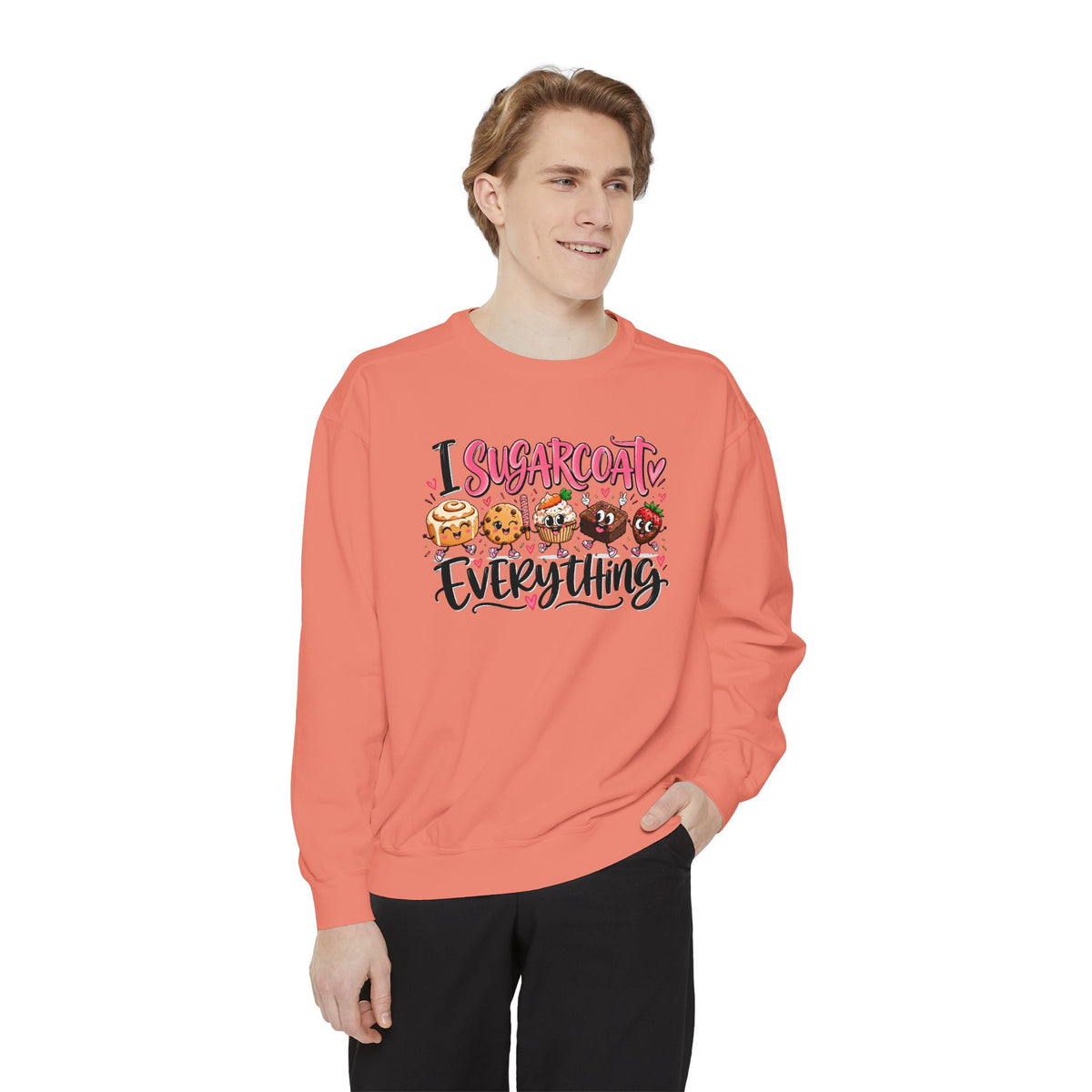 I Sugarcoat Everything - Comfort Colors Sweatshirt