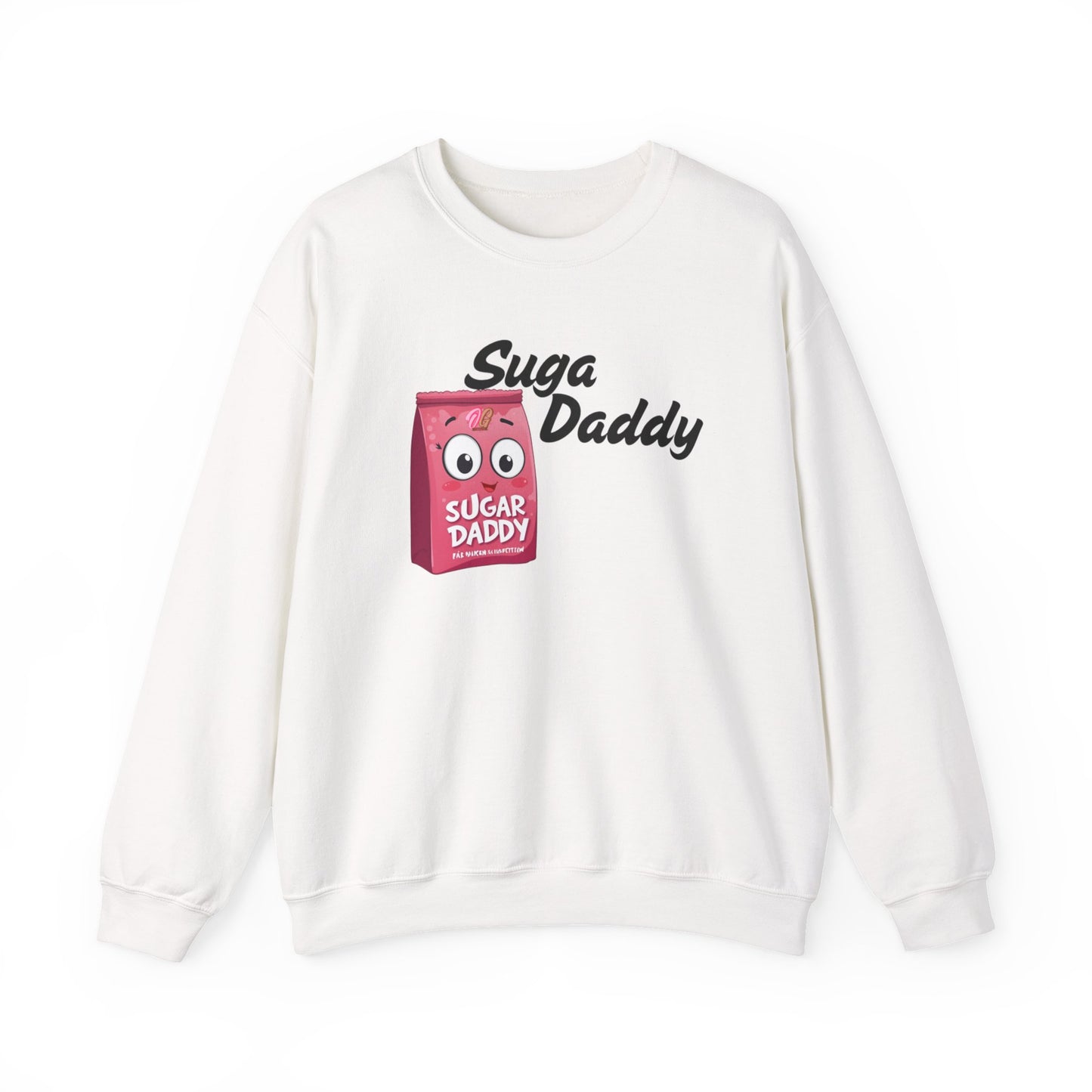 Suga Daddy Garment-Dyed Sweatshirt, Fun Unisex Hoodie, Perfect Gift for Dads, Quirky Casual Wear, Birthday or Father's Day