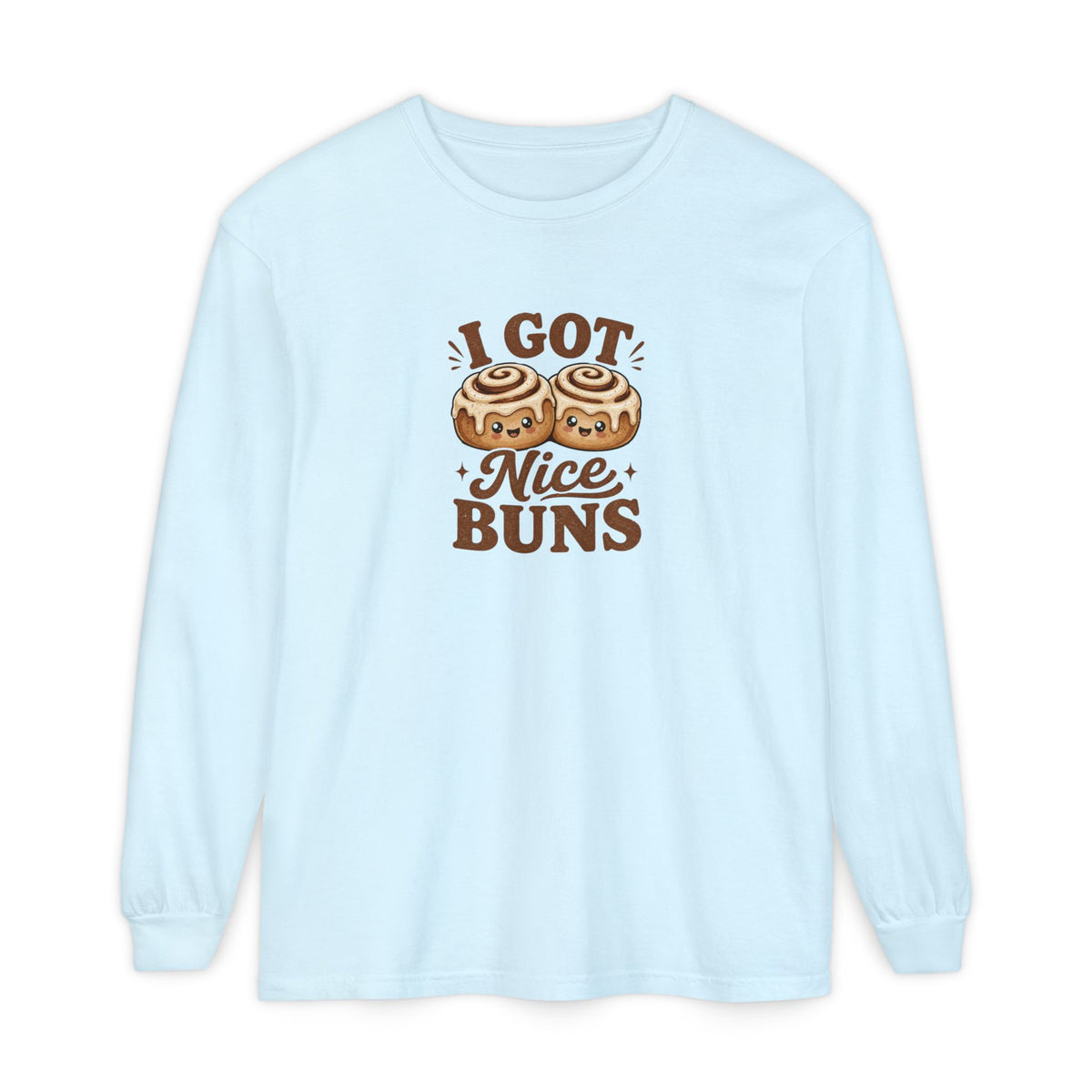 Nice Buns - Comfort Colors Long Sleeve Shirt