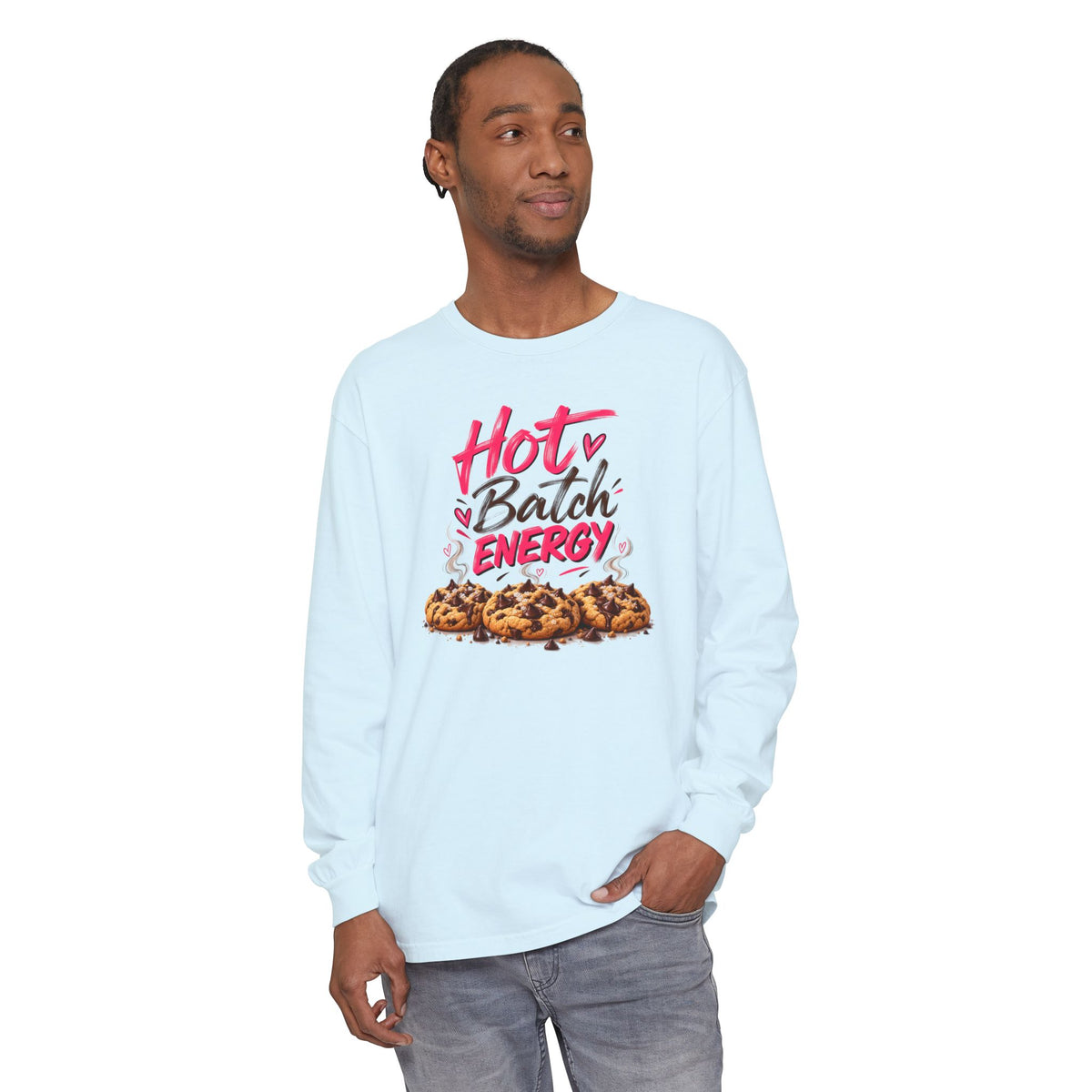 Hot Batch Energy - Comfort Colors Long Sleeve Tee