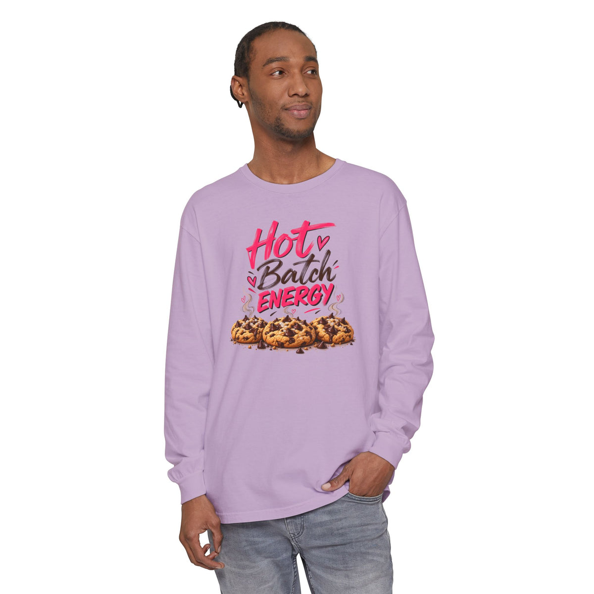 Hot Batch Energy - Comfort Colors Long Sleeve Tee