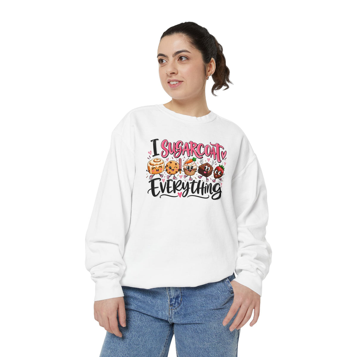 I Sugarcoat Everything - Comfort Colors Sweatshirt
