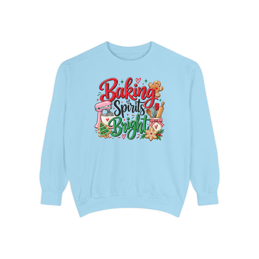 Baking Spirits Bright - Comfort Colors Sweatshirt