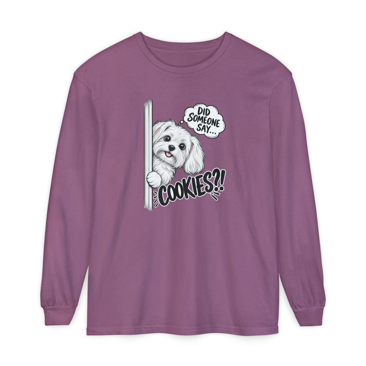 Cookies?! - Comfort Colors Long Sleeve Tee