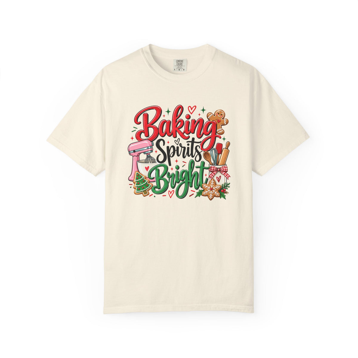 Baking Spirits Bright T-Shirt - Comfort Colors Tee