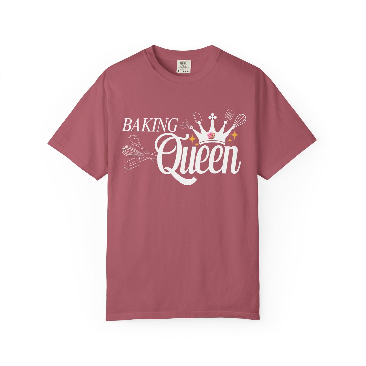 Baking Queen T-Shirt, Fun Baking Gift, Unisex Tee, Kitchen Lover Apparel, Baking Enthusiast Gift, Culinary Queen Shirt