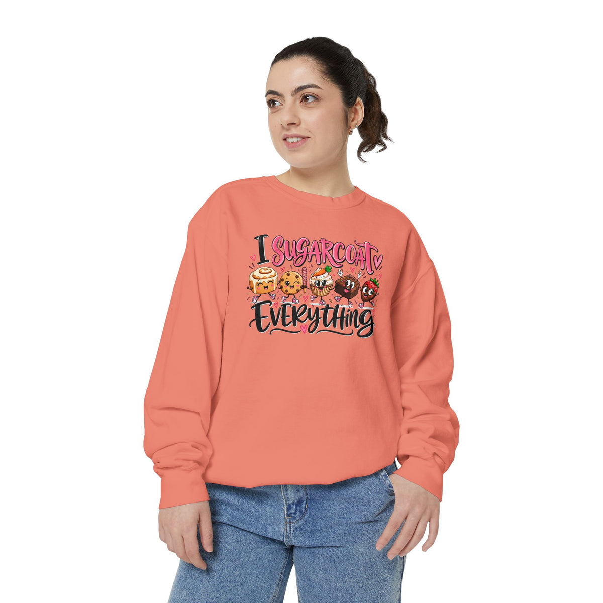 I Sugarcoat Everything - Comfort Colors Sweatshirt