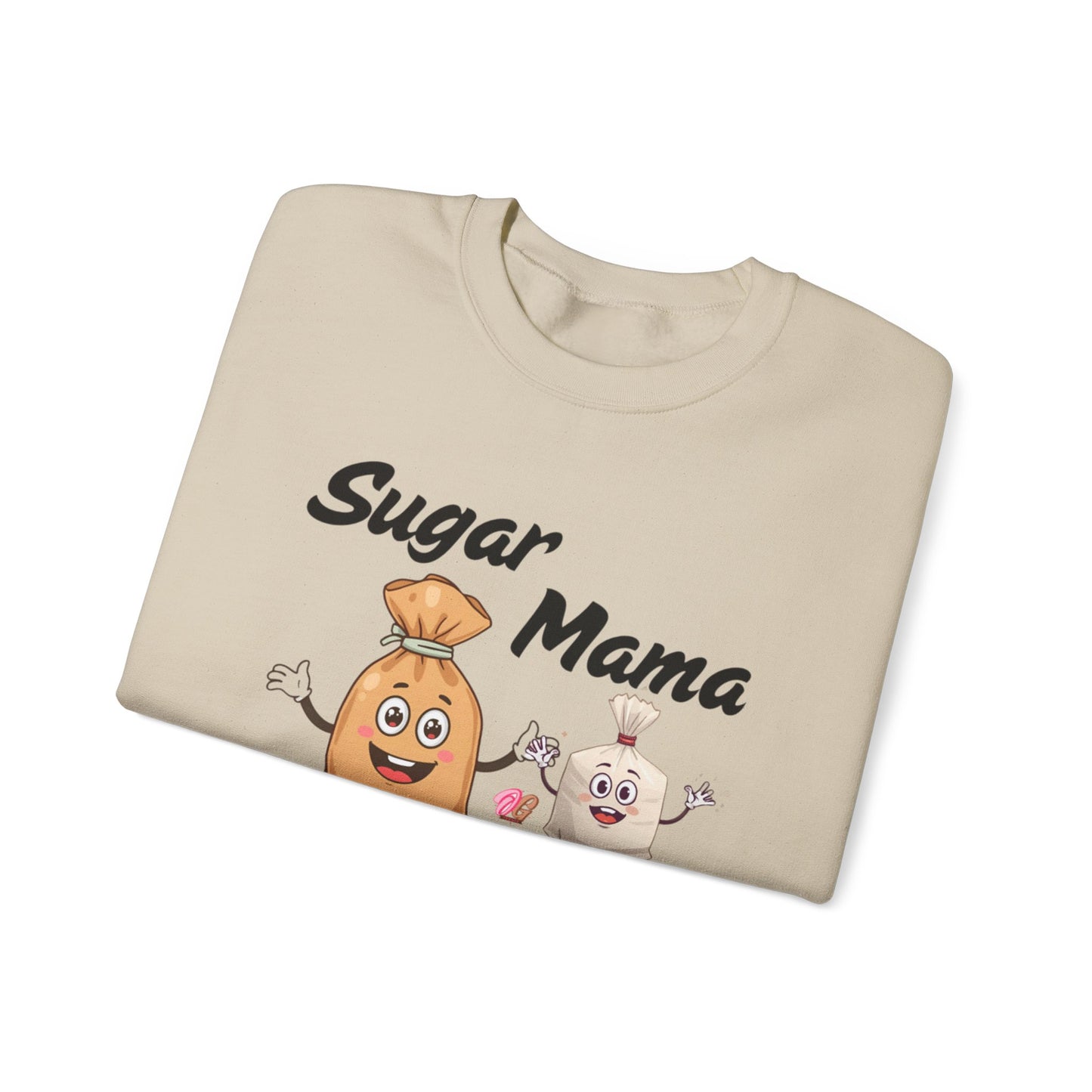 Sugar Mama Unisex Sweatshirt, Foodie Gift, Cute Sweatshirt, Mother's Day Gift, Fun Casual Wear, Everyday Comfort