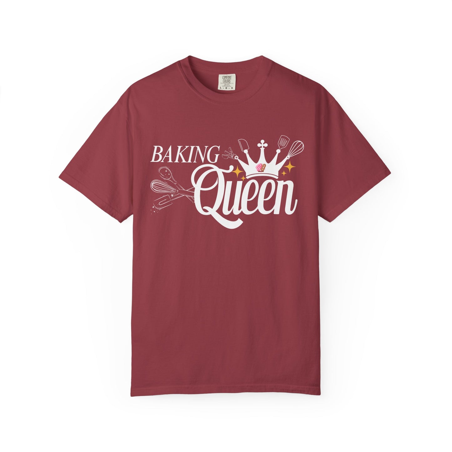 Baking Queen T-Shirt, Fun Baking Gift, Unisex Tee, Kitchen Lover Apparel, Baking Enthusiast Gift, Culinary Queen Shirt