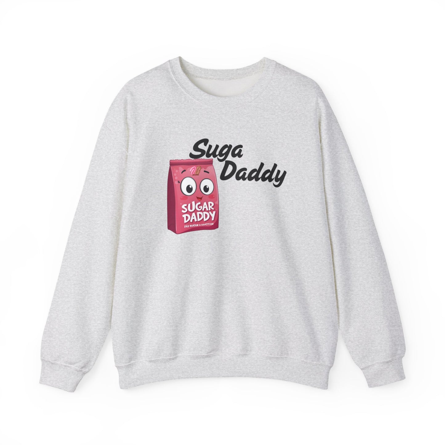 Suga Daddy Garment-Dyed Sweatshirt, Fun Unisex Hoodie, Perfect Gift for Dads, Quirky Casual Wear, Birthday or Father's Day