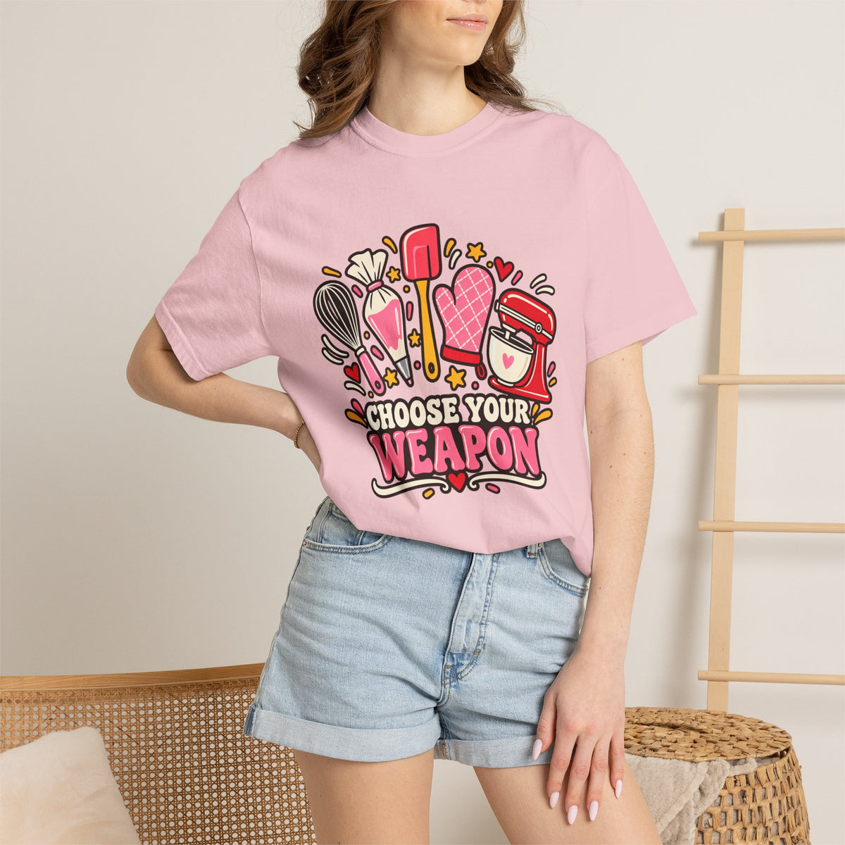 Choose Your Weapon - Comfort Colors Tee