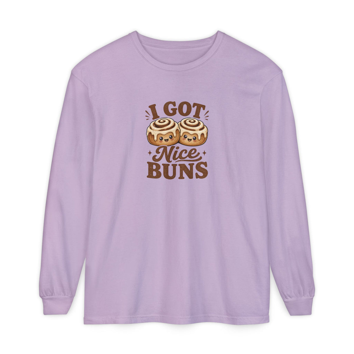 Nice Buns - Comfort Colors Long Sleeve Shirt