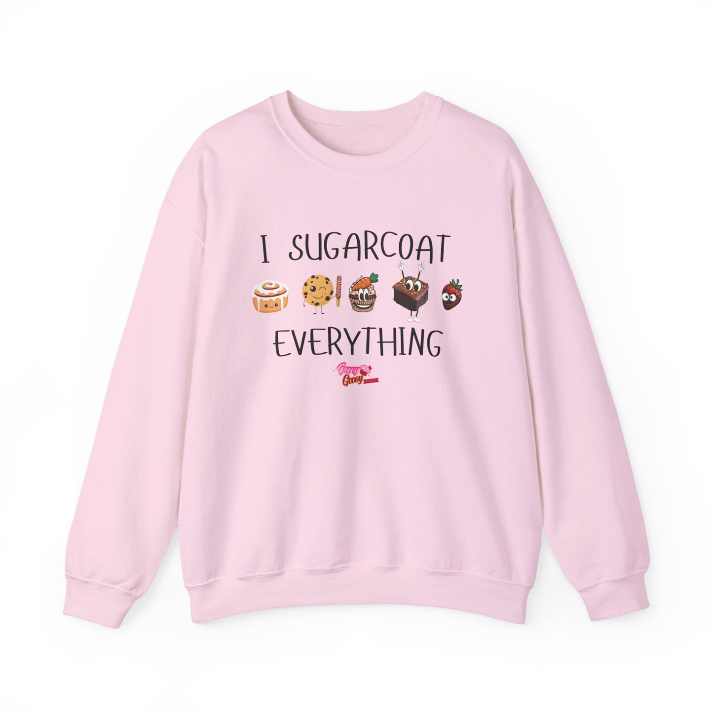 'I Sugarcoat Everything' Funny Unisex Crewneck