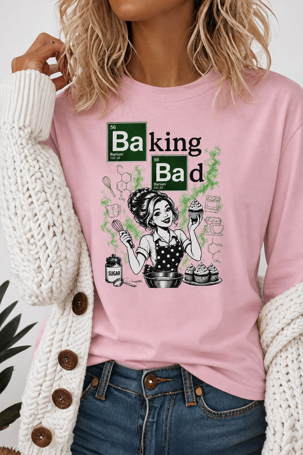 Baking Bad - Comfort Colors Long Sleeve Tee