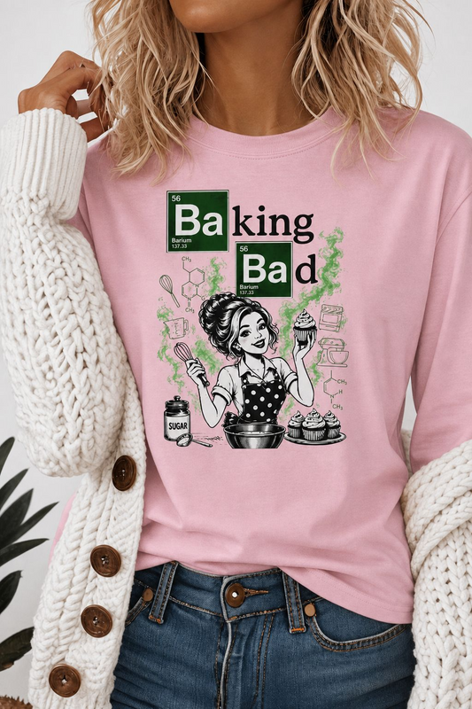 Baking Bad - Comfort Colors Long Sleeve Tee