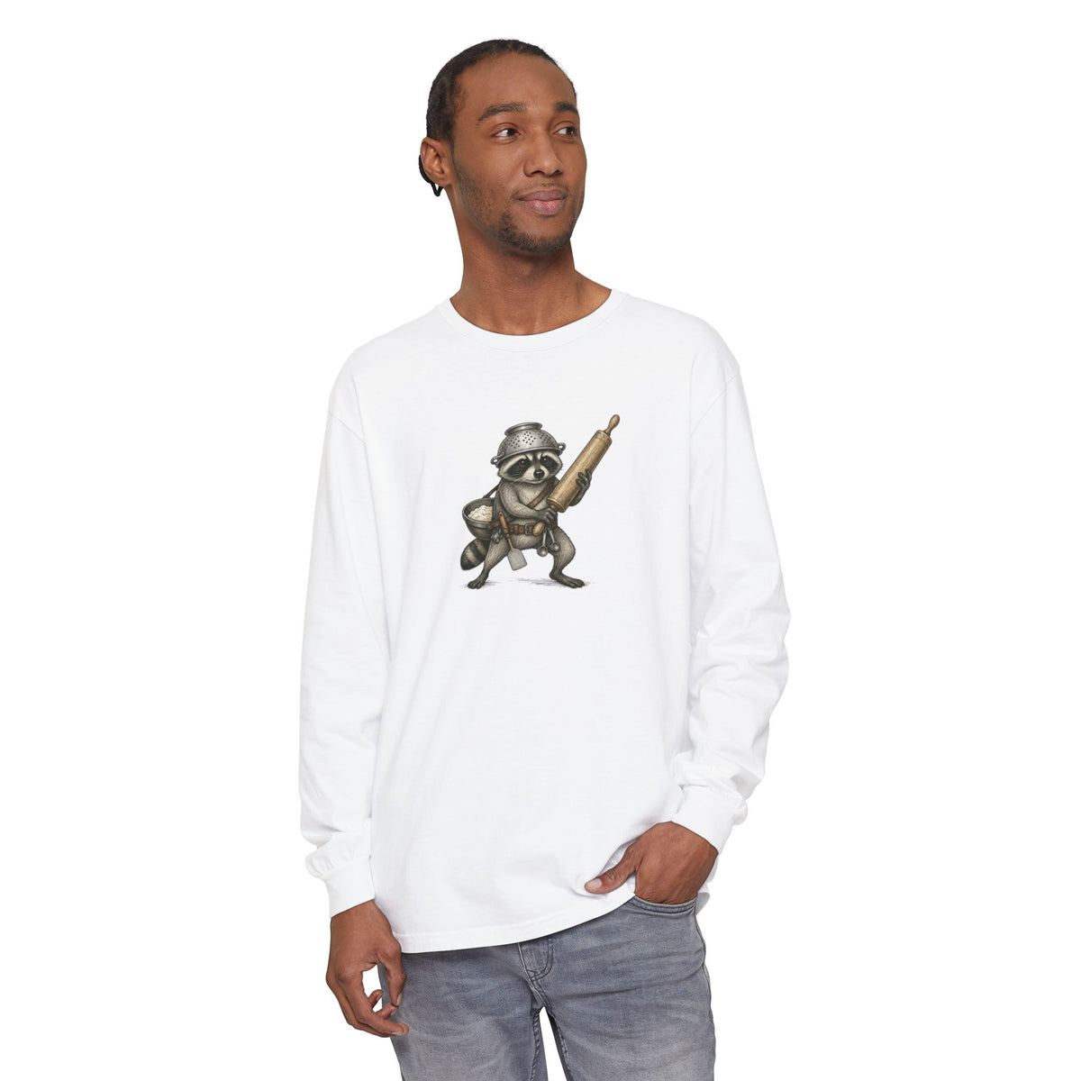 We Bake at Dawn - Comfort Colors Long Sleeve Tee