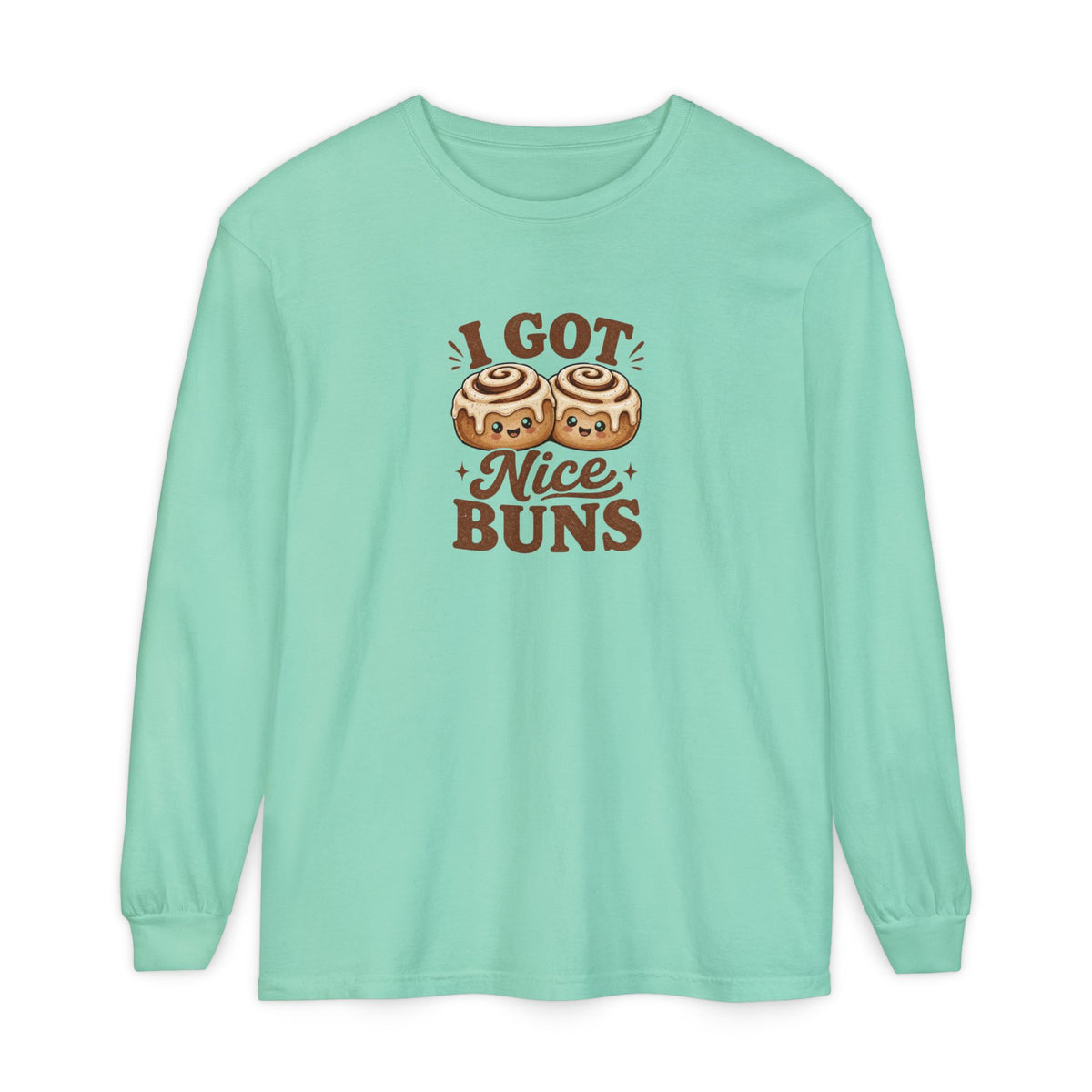 Nice Buns - Comfort Colors Long Sleeve Shirt