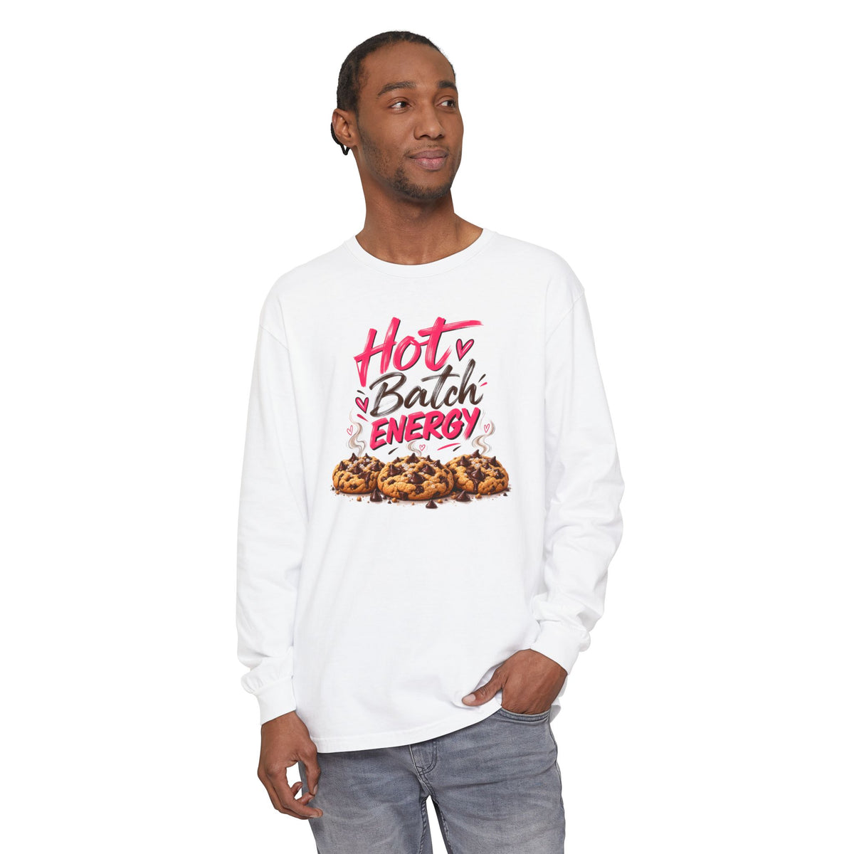 Hot Batch Energy - Comfort Colors Long Sleeve Tee