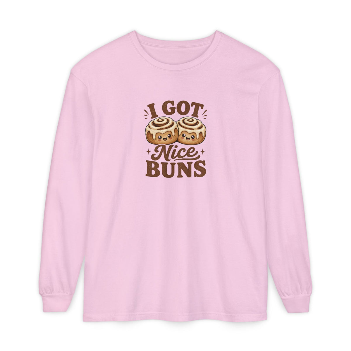Nice Buns - Comfort Colors Long Sleeve Shirt