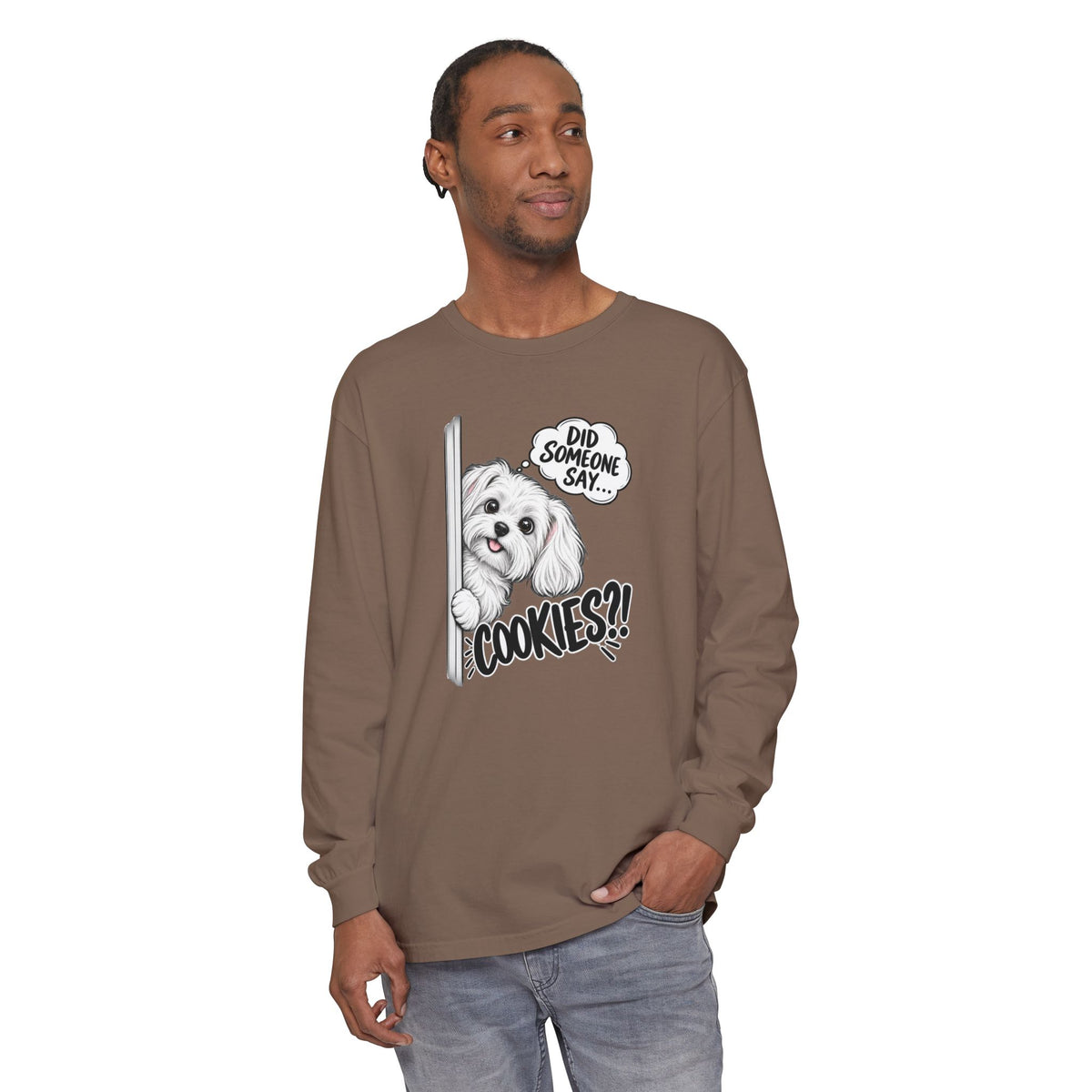 Cookies?! - Comfort Colors Long Sleeve Tee