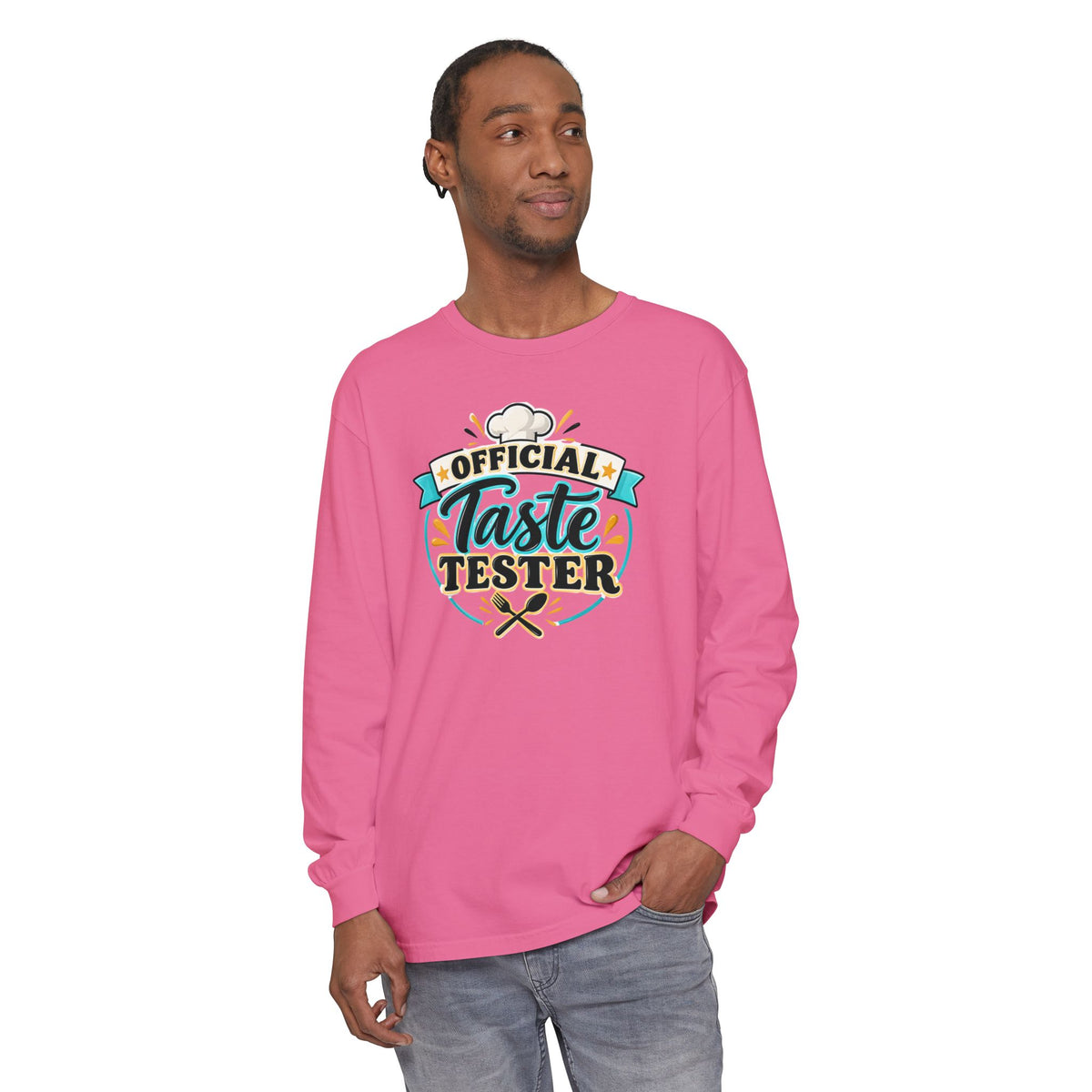 Official Taste Tester - Comfort Colors Long Sleeve Tee