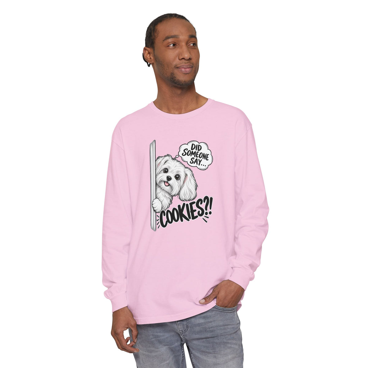 Cookies?! - Comfort Colors Long Sleeve Tee