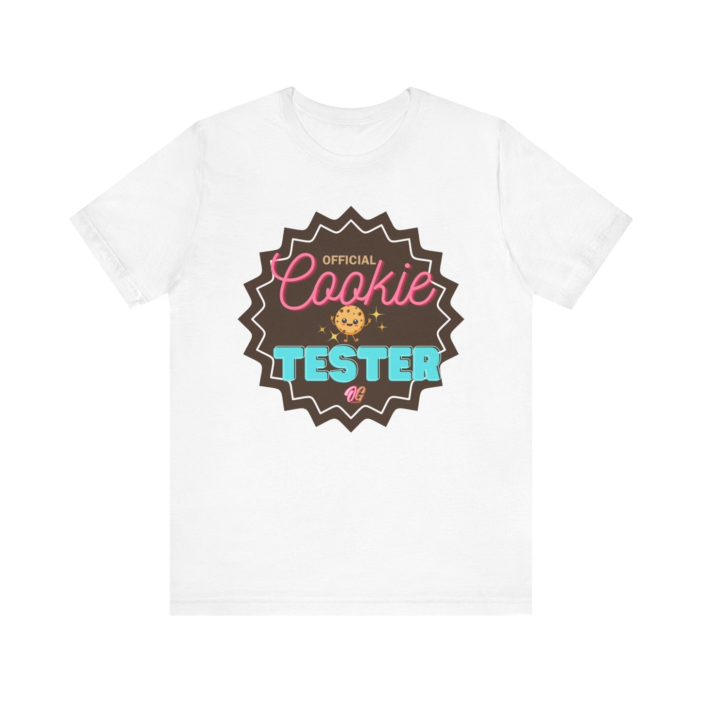 Official Cookie Tester Tee, Fun Foodie T-Shirt, Sweet Treat Shirt, Baking Gift, Holiday Party Shirt