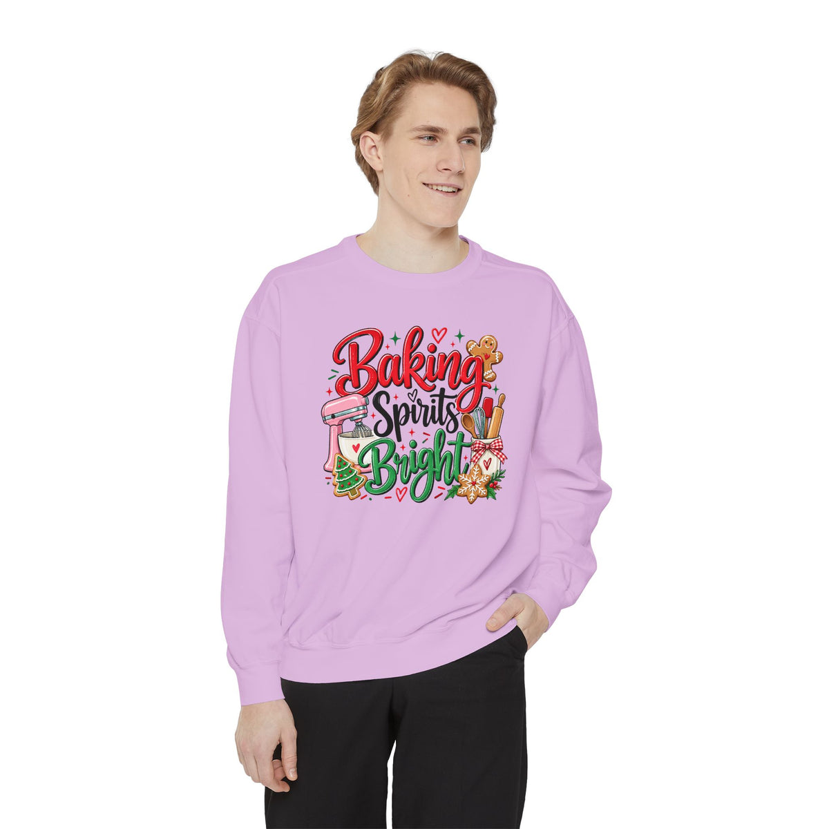 Baking Spirits Bright - Comfort Colors Sweatshirt