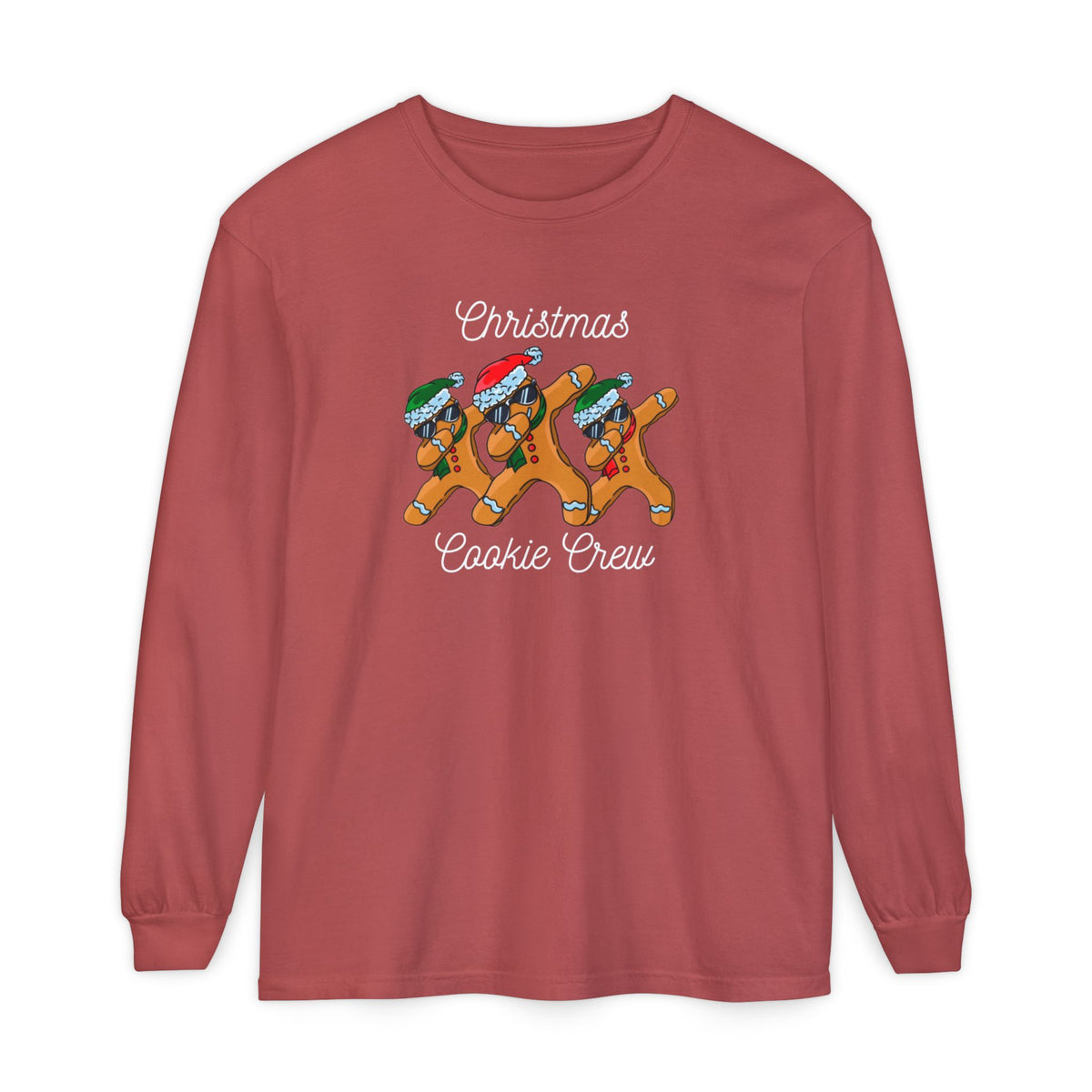Christmas Cookie Crew - Comfort Colors Long Sleeve Tee