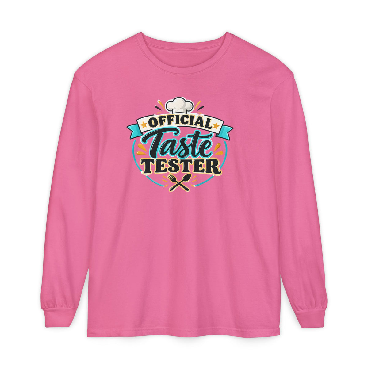Official Taste Tester - Comfort Colors Long Sleeve Tee