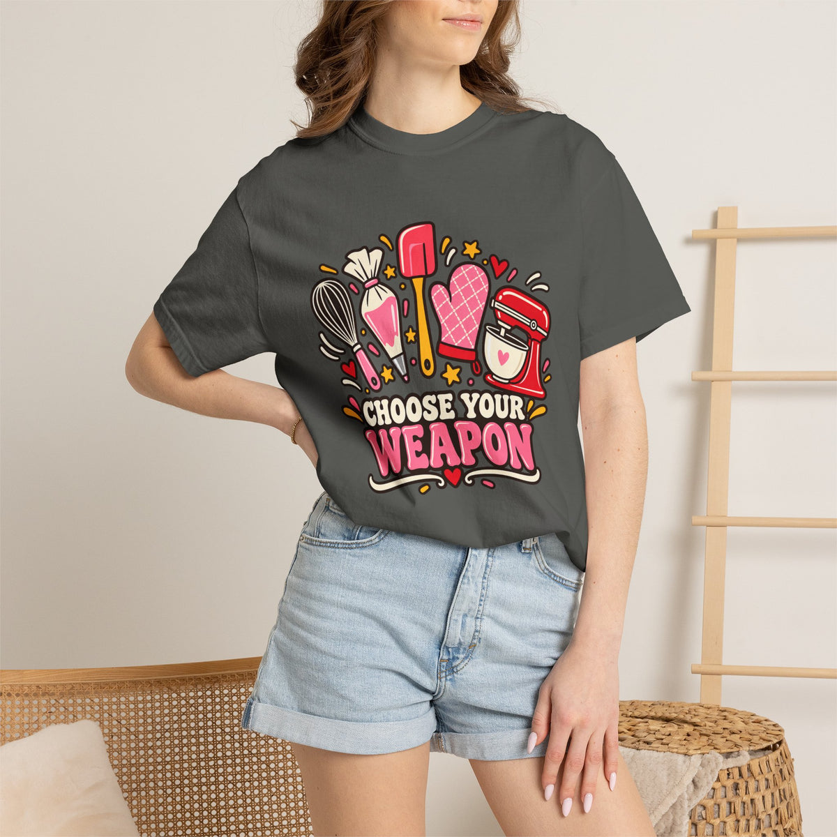 Choose Your Weapon - Comfort Colors Tee