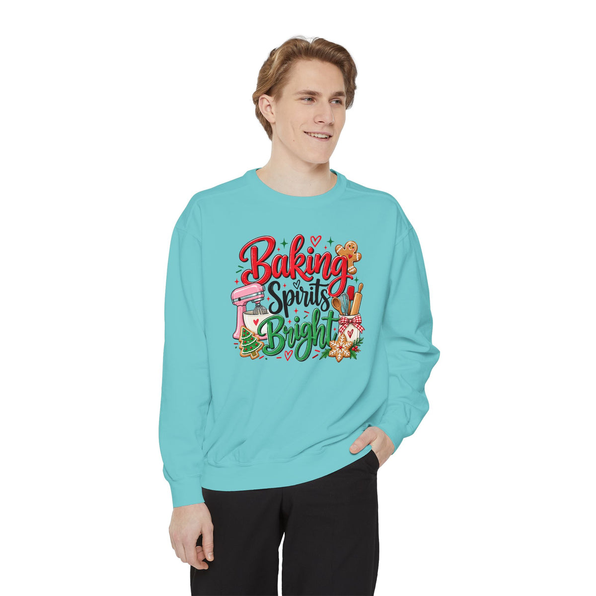 Baking Spirits Bright - Comfort Colors Sweatshirt