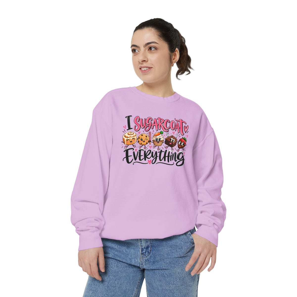 I Sugarcoat Everything - Comfort Colors Sweatshirt