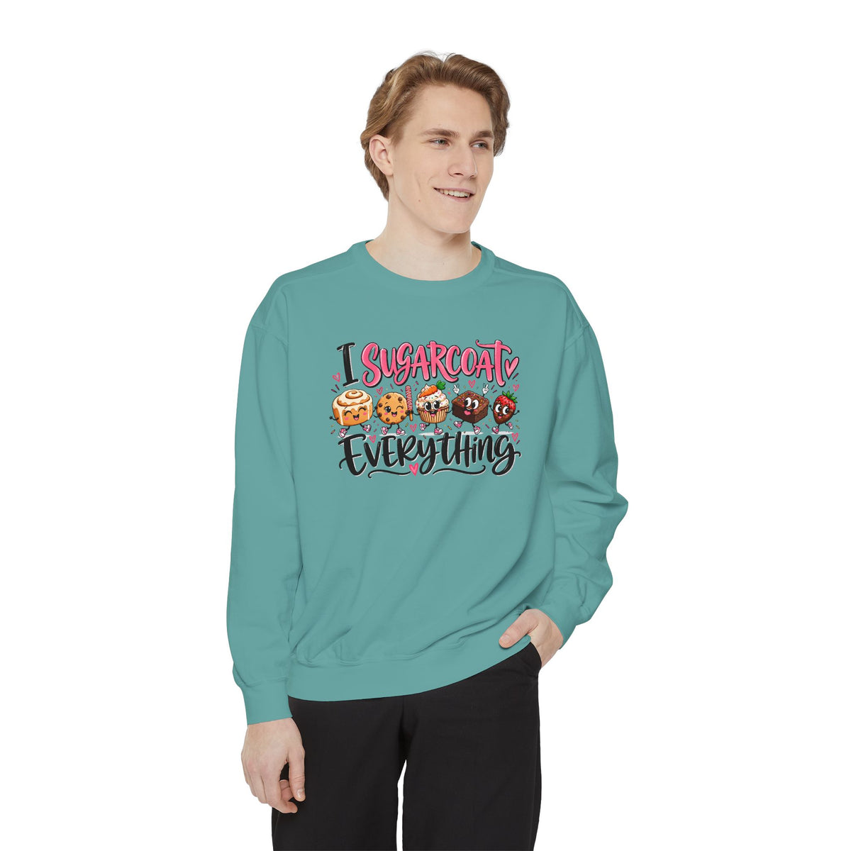 I Sugarcoat Everything - Comfort Colors Sweatshirt