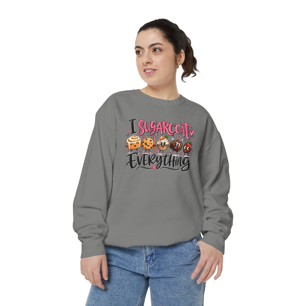 I Sugarcoat Everything - Comfort Colors Sweatshirt