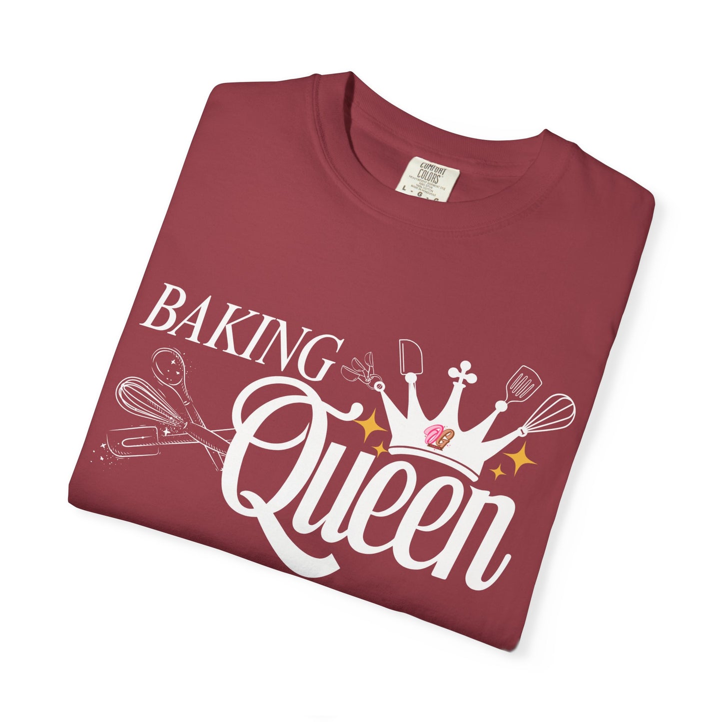 Baking Queen T-Shirt, Fun Baking Gift, Unisex Tee, Kitchen Lover Apparel, Baking Enthusiast Gift, Culinary Queen Shirt